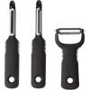 imageOXO Good Grips 3 Piece Peeler Set3 Piece Peeler Set  Black