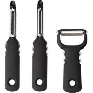imageOXO Good Grips 3 Piece Peeler Set3 Piece Peeler Set  Black