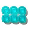 imageOXO Tot Silicone Baby Blocks m 2 oz  Teal1 Count Pack of 1