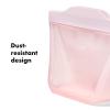 imageOXO Tot Silicone Reusable Bags  2 Piece Cup and Snack Set  DuskOpalBlossom