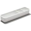 imageOXO Good Grips 4Piece Complete Adjustable Drawer Bin Set with Removable DividersWhite