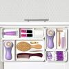 imageOXO Good Grips 4Piece Complete Adjustable Drawer Bin Set with Removable DividersWhite