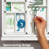 imageOXO Good Grips 4Piece Complete Adjustable Drawer Bin Set with Removable DividersWhite