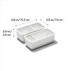 imageOXO Good Grips 4Piece Complete Adjustable Drawer Bin Set with Removable DividersWhite