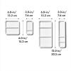 imageOXO Good Grips 4Piece Complete Adjustable Drawer Bin Set with Removable DividersWhite