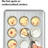 imageOXO Good Grips Nonstick Pro Clear Coated Half Sheet Pan12 Cup Muffin