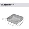imageOXO Good Grips Nonstick Pro Clear Coated Half Sheet Pan9in Square