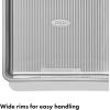 imageOXO Good Grips Nonstick Pro Clear Coated Half Sheet Pan9in Square