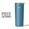 imageOXO Strive 16oz Insulated Tumbler with Sliding Lid  AquamarineAquamarine
