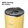 imageOXO Strive 16oz Insulated Tumbler with Sliding Lid  AquamarineCitrine