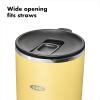 imageOXO Strive 16oz Insulated Tumbler with Sliding Lid  AquamarineCitrine