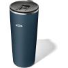 imageOXO Strive 16oz Insulated Tumbler with Sliding Lid  AquamarineDark Cobalt