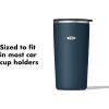 imageOXO Strive 16oz Insulated Tumbler with Sliding Lid  AquamarineDark Cobalt