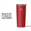 imageOXO Strive 16oz Insulated Tumbler with Sliding Lid  AquamarineGarnet
