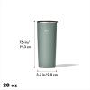 imageOXO Strive 16oz Insulated Tumbler with Sliding Lid  AquamarineJade