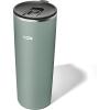 imageOXO Strive 16oz Insulated Tumbler with Sliding Lid  AquamarineJade