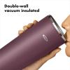 imageOXO Strive 16oz Insulated Tumbler with Sliding Lid  AquamarinePurple Garnet