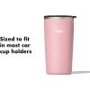 imageOXO Strive 16oz Insulated Tumbler with Sliding Lid  AquamarineRose Quartz
