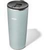 imageOXO Strive 16oz Insulated Tumbler with Sliding Lid  AquamarineSlate