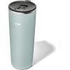 imageOXO Strive 16oz Insulated Tumbler with Sliding Lid  AquamarineSlate