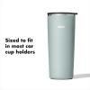 imageOXO Strive 16oz Insulated Tumbler with Sliding Lid  AquamarineSlate