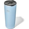 imageOXO Strive 16oz Insulated Tumbler with Sliding Lid  AquamarineTopaz Blue
