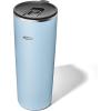 imageOXO Strive 16oz Insulated Tumbler with Sliding Lid  AquamarineTopaz Blue