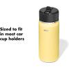 imageOXO Strive 24oz Wide Mouth Water Bottle with Straw Lid  QuartzCitrine
