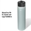 imageOXO Strive 24oz Wide Mouth Water Bottle with Straw Lid  QuartzSlate