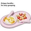 imageOXO Tot Mini Fork ampamp Spoon Set  BlossomBlossom