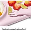 imageOXO Tot Mini Fork ampamp Spoon Set  BlossomBlossom