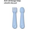 imageOXO Tot Mini Fork ampamp Spoon Set  BlossomDusk