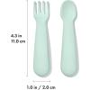 imageOXO Tot Mini Fork ampamp Spoon Set  BlossomOpal