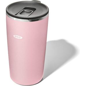 imageOXO Strive 16oz Insulated Tumbler with Sliding Lid  AquamarineRose Quartz