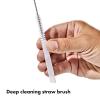 imageOXO Tot Water Bottle and Straw Cup Cleaning Set Brush Set  Pebble