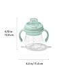 imageOXO Tot Transitions Soft Spout Sippy Cup with Removable Handles  6 oz  OpalOpal