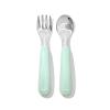 imageOXO Tot OnTheGo Fork and Spoon Set  LilacOpal