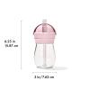 imageOXO Tot Transitions 9 oz Straw Cup  DuskBlossom