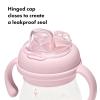 imageOXO Tot Transitions Soft Spout Sippy Cup with Removable Handles  6 oz  BlossomBlossom