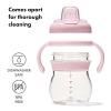 imageOXO Tot Transitions Soft Spout Sippy Cup with Removable Handles  6 oz  BlossomBlossom