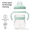 imageOXO Tot Transitions Soft Spout Sippy Cup with Removable Handles  6 oz  BlossomOpal
