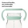 imageOXO Tot Transitions Soft Spout Sippy Cup with Removable Handles  6 oz  BlossomOpal