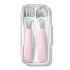 imageOXO Tot OnTheGo Fork and Spoon Set  LilacBlossom