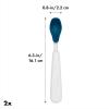 imageOXO Tot Feeding Spoon Set With Soft Silicone TealNavy