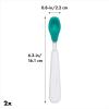 imageOXO Tot Feeding Spoon Set With Soft Silicone TealTeal