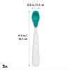 imageOXO Tot Feeding Spoon Set With Soft Silicone TealTeal