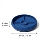 imageOXO Tot Silicone Divided Plate TealNavy