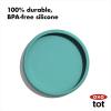imageOXO Tot Silicone Plate TealTeal