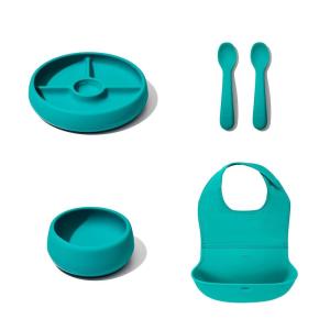 imageOXO TOT Silicone Feeding Gift Set  BPA and PVC FreePack of 1