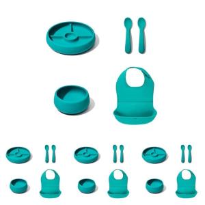 imageOXO TOT Silicone Feeding Gift Set  BPA and PVC FreePack of 4